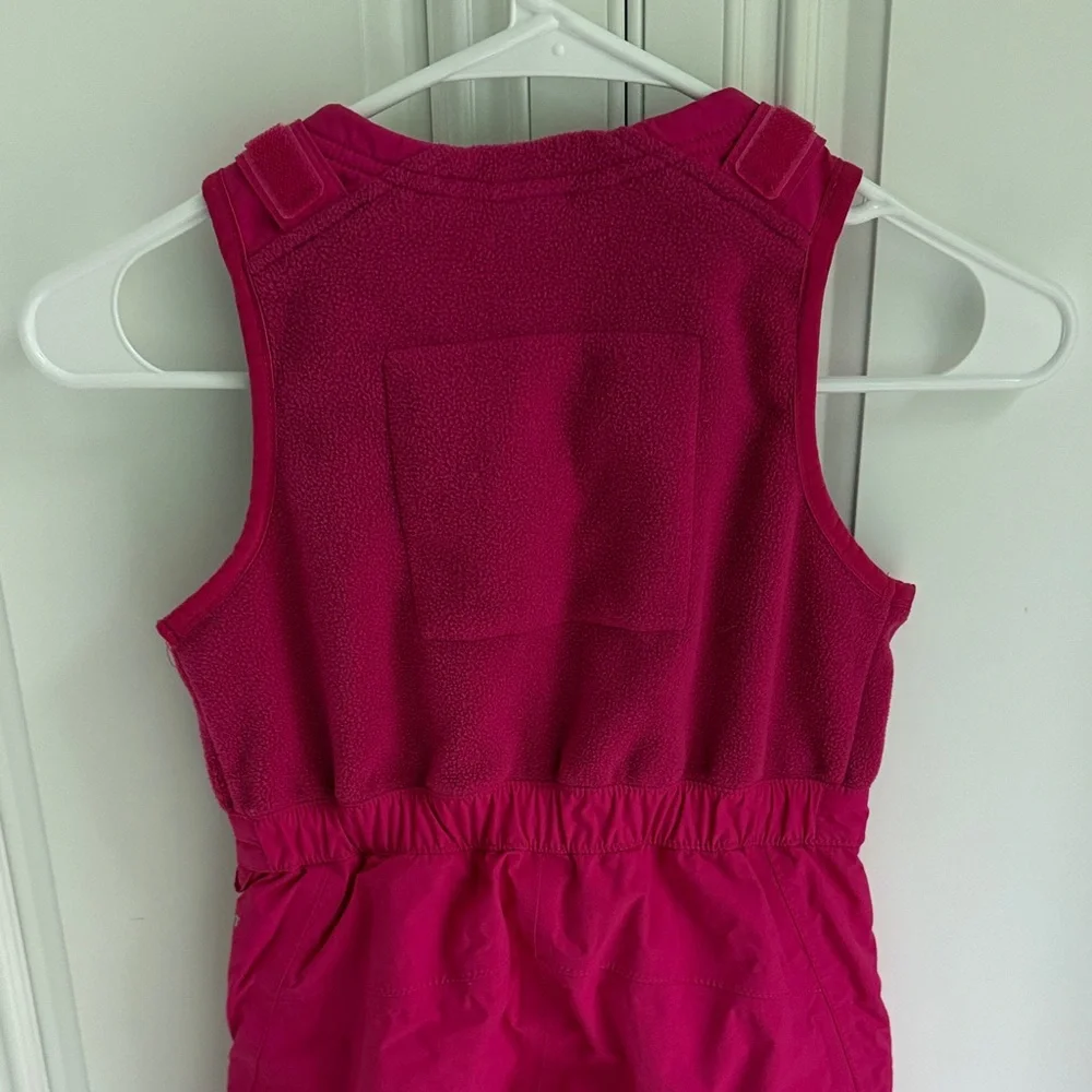 The North Face Kids (toddler) Fuchsia Overalls ski pants - Picture 4 of 9